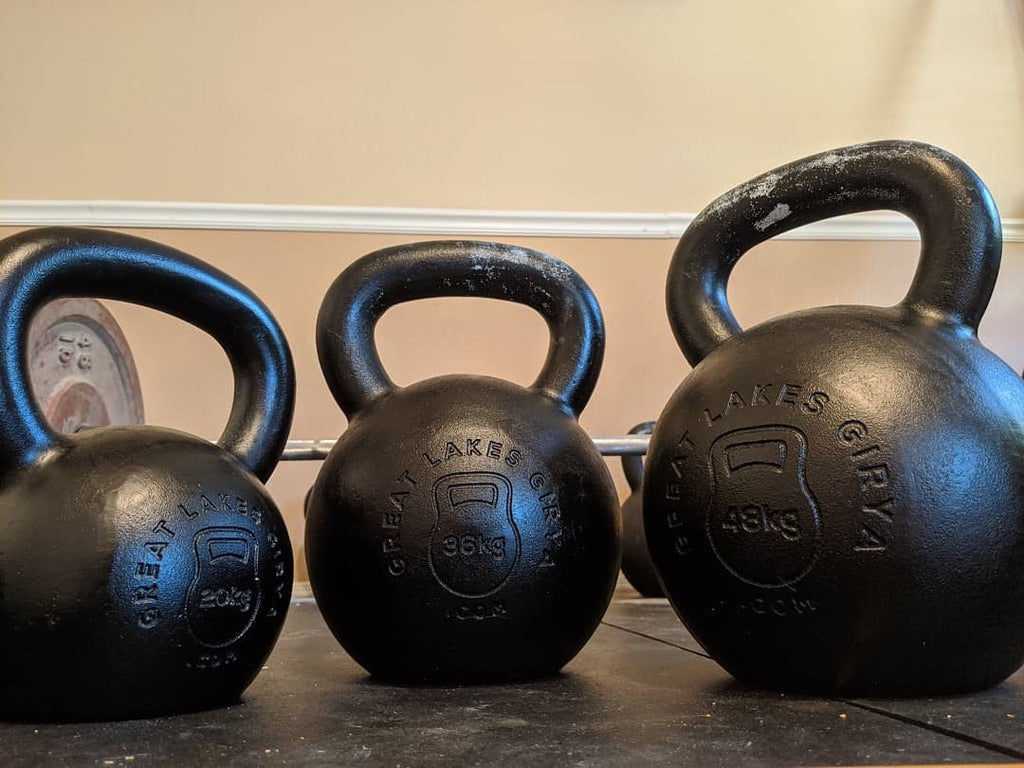 Great Lakes Girya PRO E-Coated Hardstyle Kettlebells
