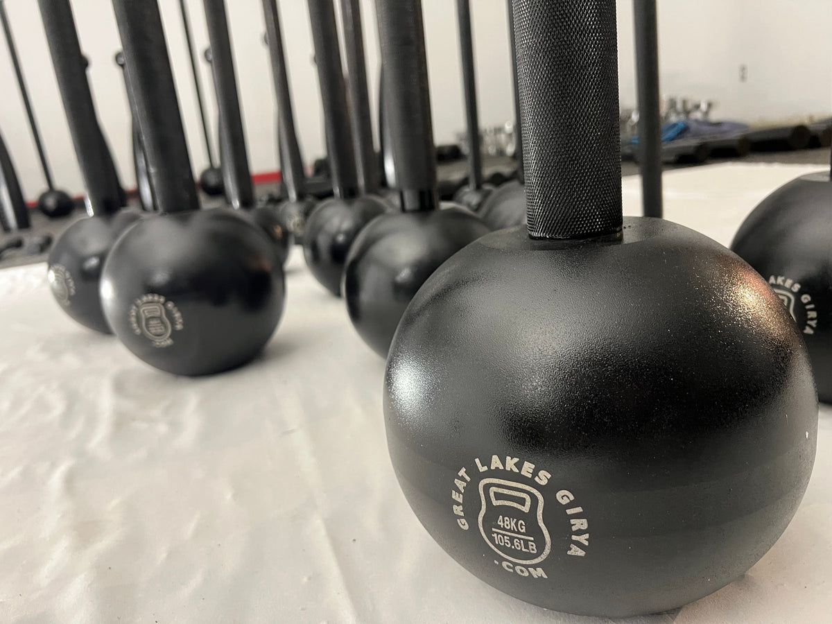 Macebell Rack E-Coated Steel Macebell – Great Lakes Girya Pro